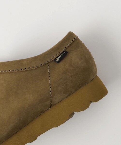 【Clarks】メンズ ワラビーゴアテックス （オークモスヌバック） Clarks デッキシューズ 「Clarks」Wallabee GTX ワラビー