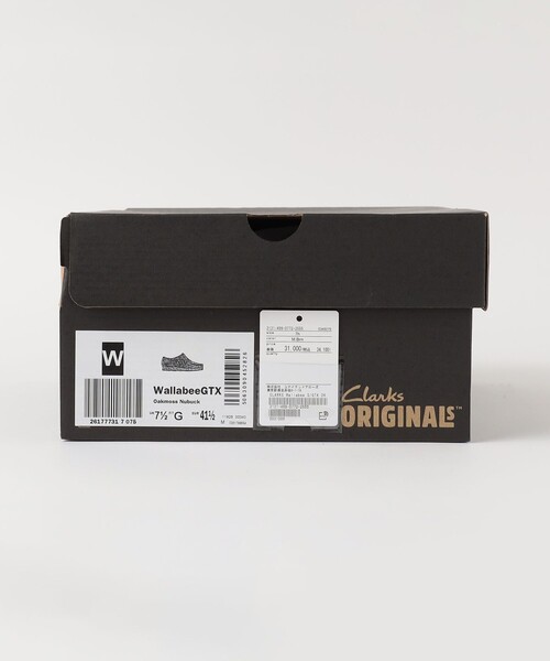 【Clarks】メンズ ワラビーゴアテックス （オークモスヌバック） Clarks デッキシューズ 「Clarks」Wallabee GTX ワラビー