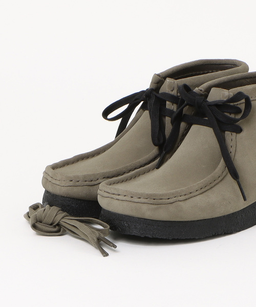 Clarks（クラークス） デッキシューズ WALLABEE BOOT 26179322 メンズ