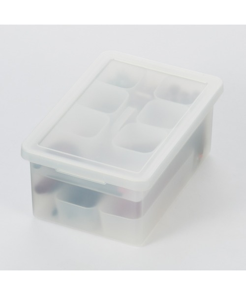 無印良品（MUJI） 収納 ポリプロピレン 収納ボックス 小 約幅25×奥行