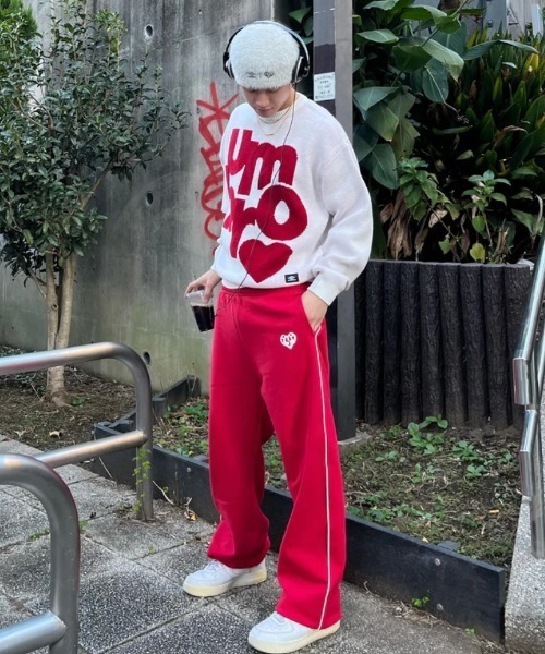 史上最も激安 HTH レディース pants Sweat UMBRO × ジャージ スウェットパンツ トップス