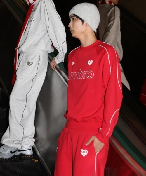 HTH スウェットパンツ ジャージ × UMBRO Sweat pants レディース