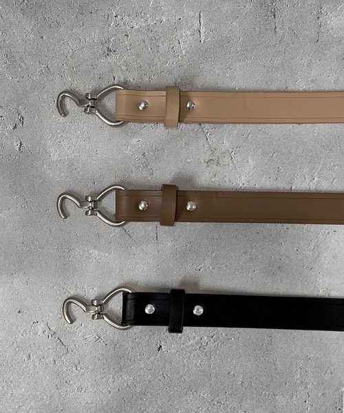 SBG by 7JEWELRY ベルト フックバックルベルト メンズ