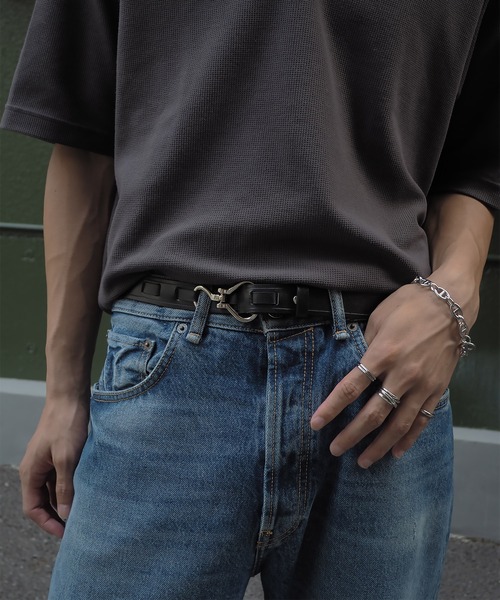SBG by 7JEWELRY ベルト SBG フックバックルベルト メンズ : ZOZOTOWN
