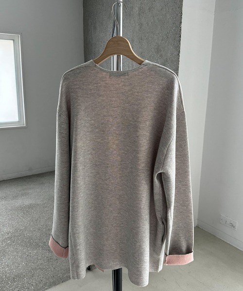 バイカラーミラノリブカーデ DOUX ARCHIVES｜バイカラーミラノリブカーデ | Rakuten Fashion