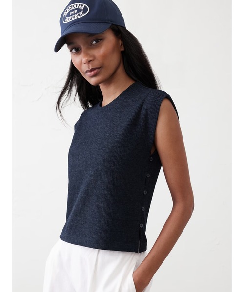 BANANA REPUBLIC tシャツ FACTORY STORE クレープジャカード