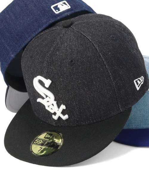 New Era 59FIFTY MLB デニム2トーン:8 NEW ERA ニューエラキャップ 59FIFTY MLB デニム2トーン