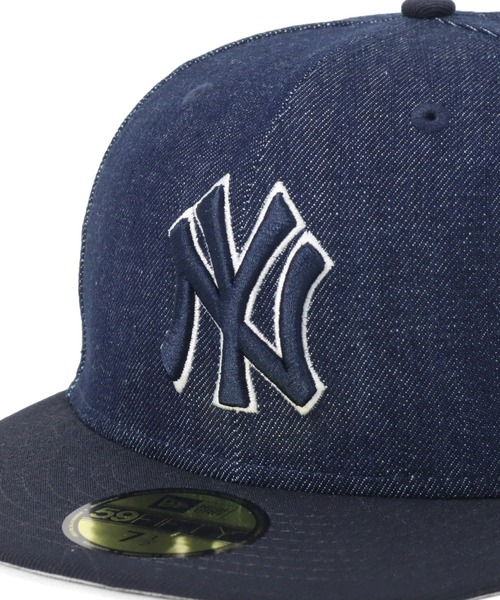 NEW ERA キャップ 帽子 ニューエラキャップ 59FIFTY MLB デニム2