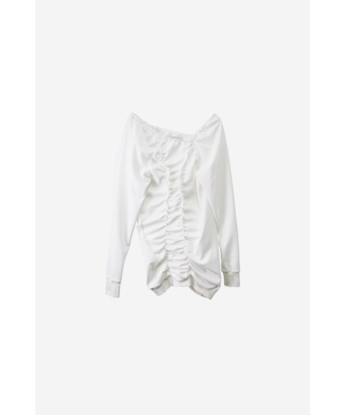 tシャツ Shirring Cutsew レディース