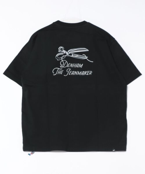MEN'S BIGI tシャツ 「DENHAM/デンハム」別注 バックプリントTEE