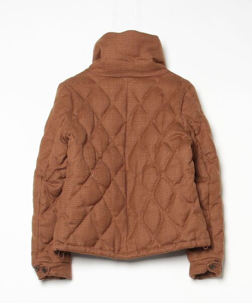 「Harriss」 ダウンジャケット「Ｌａ Ｔｉａｒａ Ｉｔａｌｓコラボ」 36 ブラウン レディース_画像2