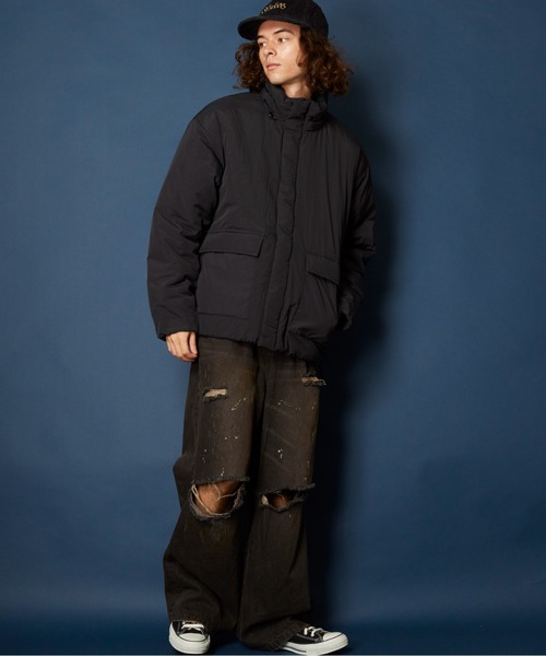 「MEMENTISM」 「unrelaxing」ブルゾン FREE ブラック メンズ_画像8