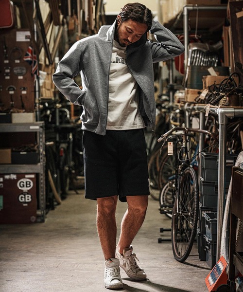 wjk reluxe パーカー mpa3721-cardboard knit zip up hoodie ジップ