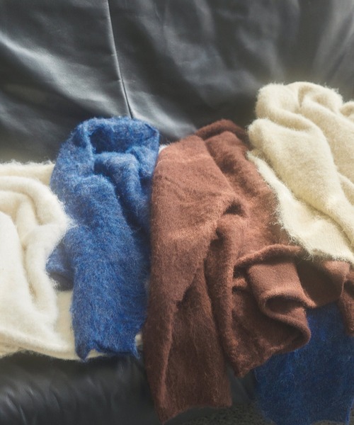 「SAISON DE PAPILLON」 Vネックニット M アイボリー レディース_画像4