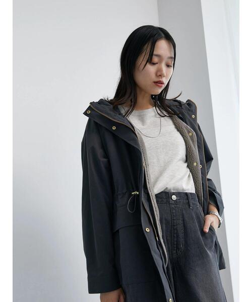 「Samansa Mos2 blue」 ジップアップブルゾン F ベージュ レディース_画像5