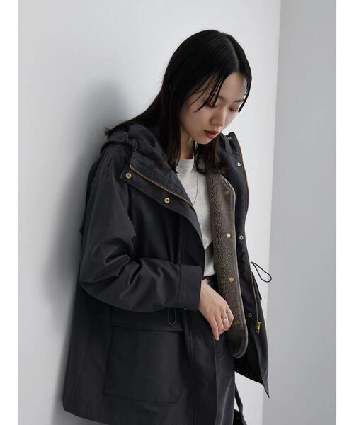 「Samansa Mos2 blue」 ジップアップブルゾン F ベージュ レディース_画像7