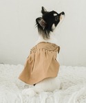 犬 服 プリーツショルダーワンピース (セット)の詳細画像4