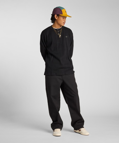 【売れ筋】 Balance New tシャツ ワッフルニットロングスリーブT Numeric トップス