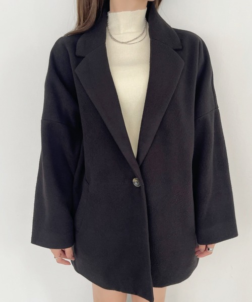 TREOVER チェスターコート FREE ラベンダー レディース : ZOZOTOWN