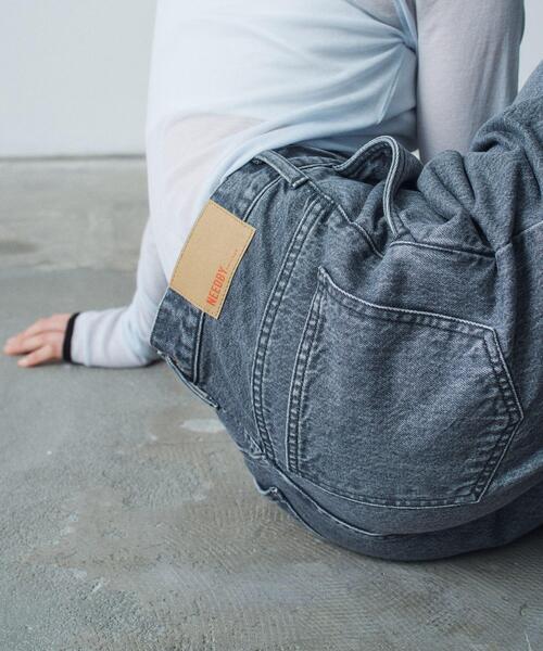 CODE A ワイドパンツ ジーンズ デニム デニムパンツ NEEDBY heritage