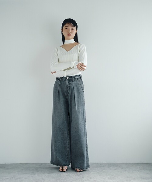 BB、全て正規品様 CODE A ワイドパンツ ジーンズ デニム デニムパンツ NEEDBY heritage