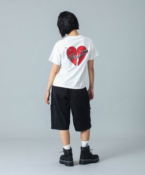 最安値 X-girl パンツ レディース PANTS HALF EASY FACE FADED パンツ