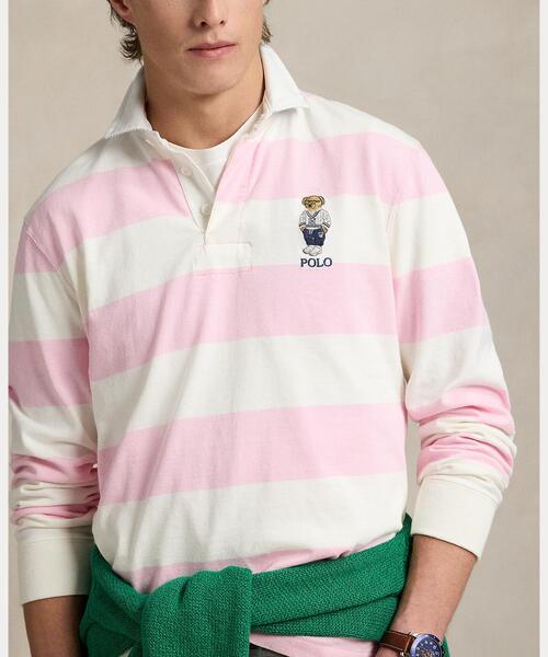 クラシック フィット Polo ベア ジャージー ラグビー シャツ クラシック フィット Polo ベア ジャージー ラグビー シャツ