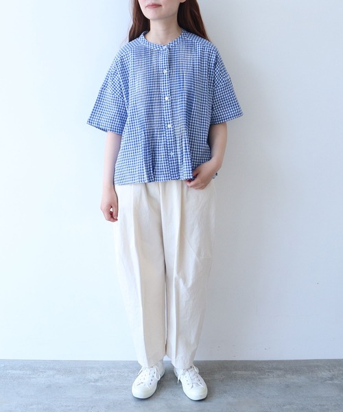 bulle de savon - T/W Pleats　ブラウス bulle de savon（ビュルデサボン）の「○ベーシック 2WAY tunic