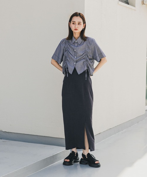 SENSE OF PLACE by URBAN RESEARCH スカート 「UR TECH DRYLUXE