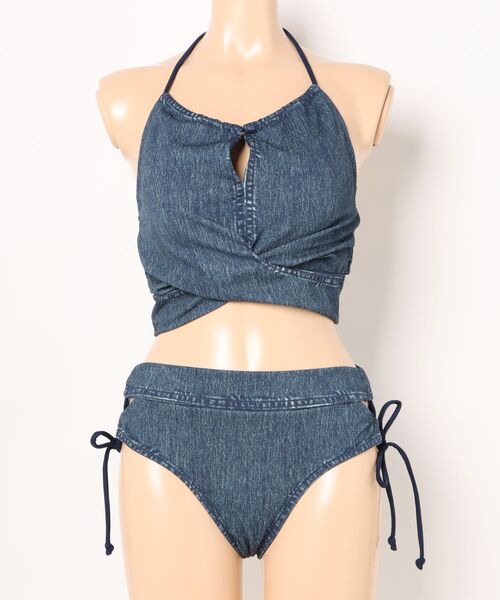 San-ai Resort 三愛水着楽園 水着 ハイネックノンワイヤービキニ 9M