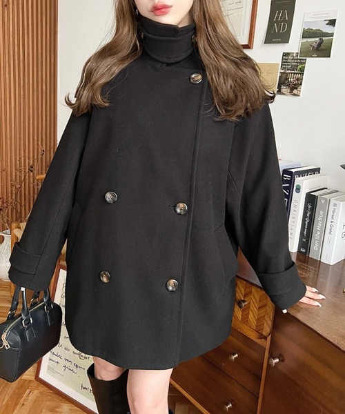 数回着美品 定価52,800円 ショット 厚手 ピーコート size 36 数回着美品 定価52, ショット 厚手 ピーコート size 36