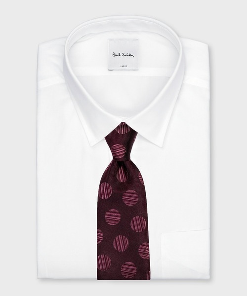 Paul Smith（ポール・スミス） ネクタイ “Stripe Spot” タイ「150035