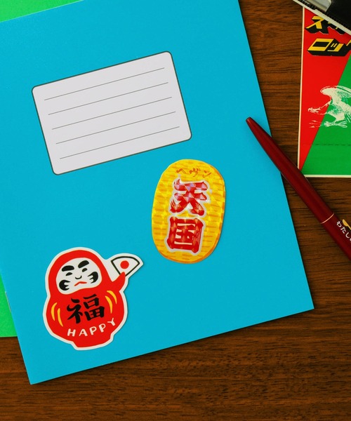 ニューレトロ ステッカー ダイカットシールセット 3枚セット