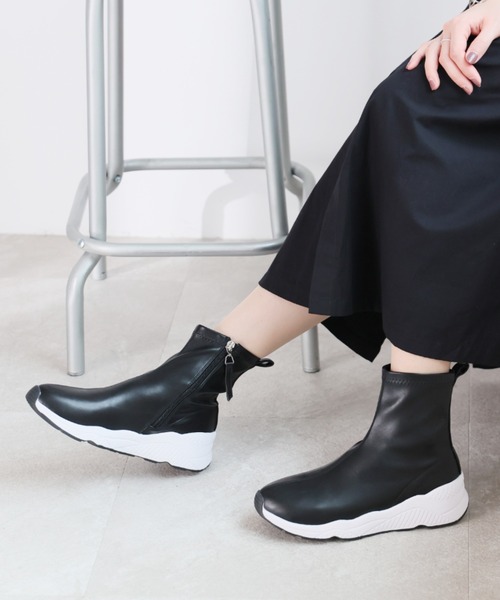 「VIVIAN」 ショートブーツ L ブラック系その他3 レディース_画像5