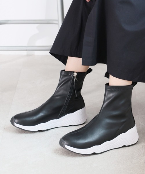 「VIVIAN」 ショートブーツ L ブラック系その他3 レディース_画像6