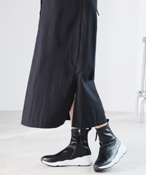 「VIVIAN」 ショートブーツ L ブラック系その他3 レディース_画像8