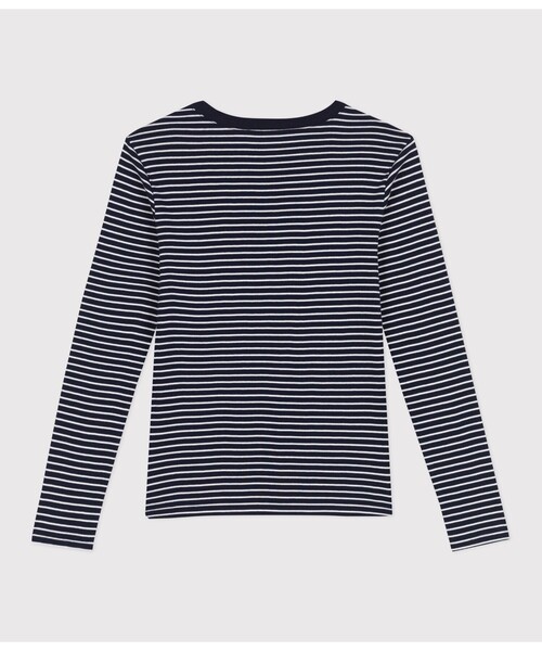 tシャツ ミニマリニエール長袖Ｔシャツ レディース PETIT BATEAU tシャツ ミニマリニエール長袖Tシャツ レディース