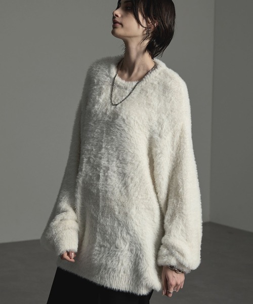 「MONO-MART」 長袖ニット S ブラック メンズ_画像5