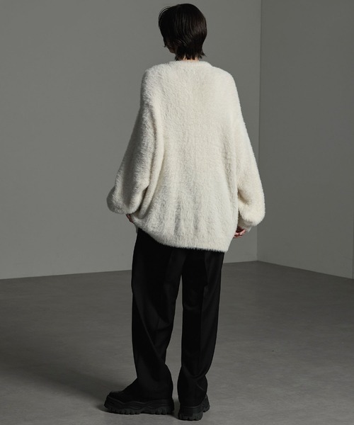 「MONO-MART」 長袖ニット S ブラック メンズ_画像9