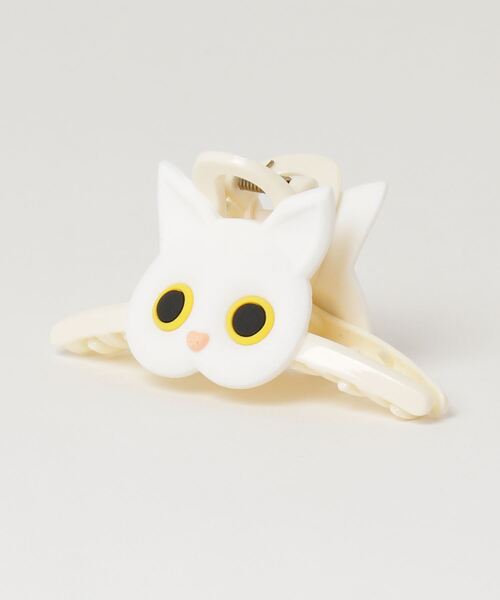 猫デザイン ヘアクリップ Coucou Suzette】Persian Cat ヘアクリップ | goldandbouncy