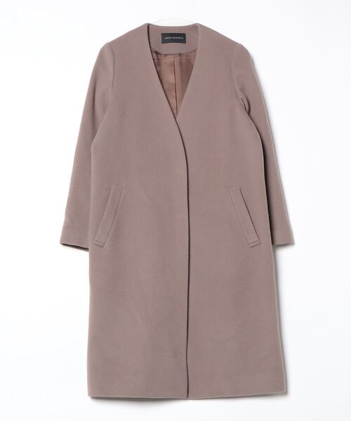 URBAN RESEARCH（アーバンリサーチ） ノーカラーコート 36 モカ