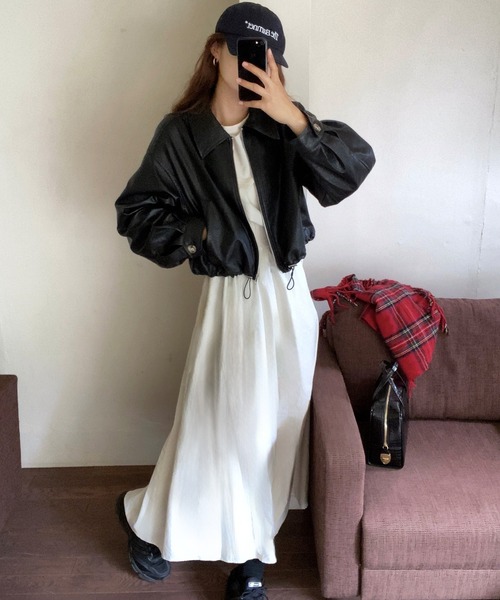 「LAUIR」 ステンカラーコート MEDIUM ベージュ レディース_画像6
