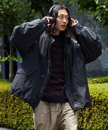 「FREAK'S STORE」 モッズコート SMALL ブラック メンズの画像3