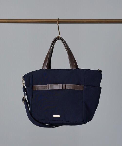Maison de FLEUR - 専用2点 Maison de FLEUR 「Maison FLEUR」 2WAYバッグ FREE ネイビー
