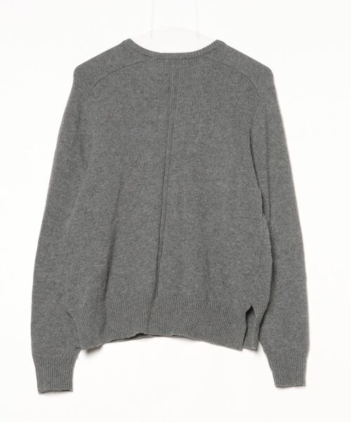 「liflattie ships」 長袖ニット MEDIUM ダークグレー レディース_画像2