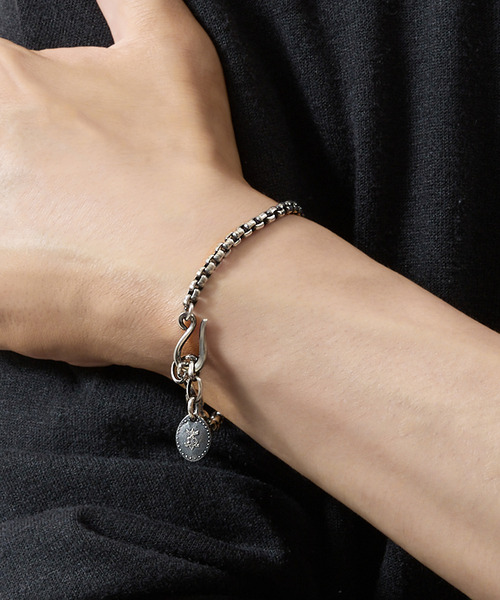 HARIM シルバーブレスレット HARIM（ハリム） ブレスレット ハリム / SQUARE BLOCK CHAIN BRACELET