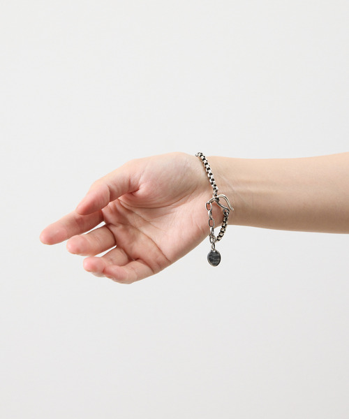 HARIM（ハリム） ブレスレット ハリム / SQUARE BLOCK CHAIN BRACELET