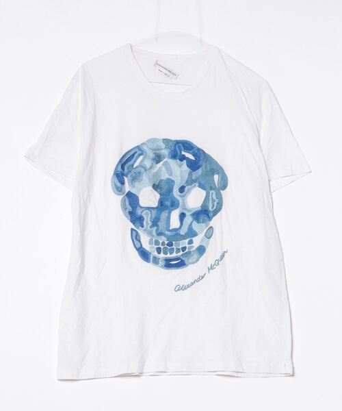 ★alexander mcqueen★ロゴ 刺繍 半袖Tシャツ 350515021_1.jpg