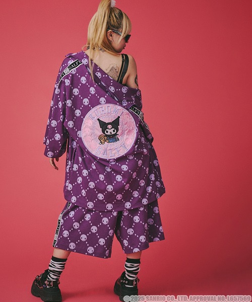 クロミ × ガルフィー ガルフィーセットアップL Amazon | [ガルフィー] クロミちゃん コラボ セットアップ