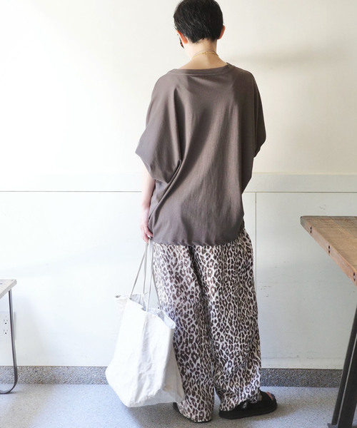 journal standard luxe レオパリネンタックイージーパンツ新品 journal standard luxe｜レオパリネンタックイージーパンツ